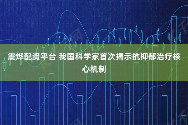 震烨配资平台 我国科学家首次揭示抗抑郁治疗核心机制