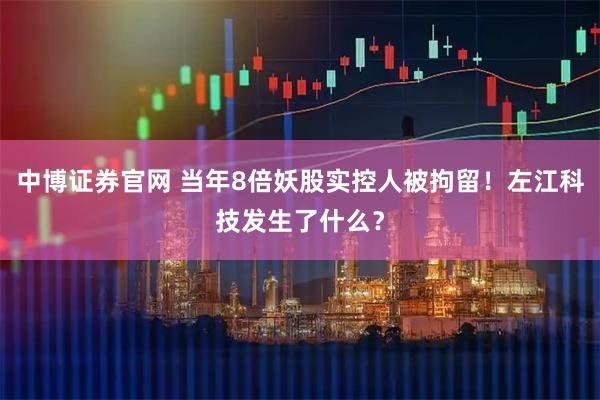 中博证券官网 当年8倍妖股实控人被拘留！左江科技发生了什么？